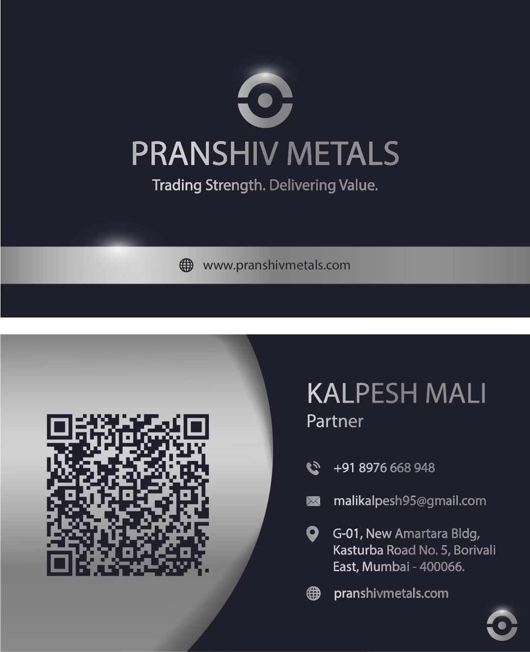 Kalpesh Mali QR Code